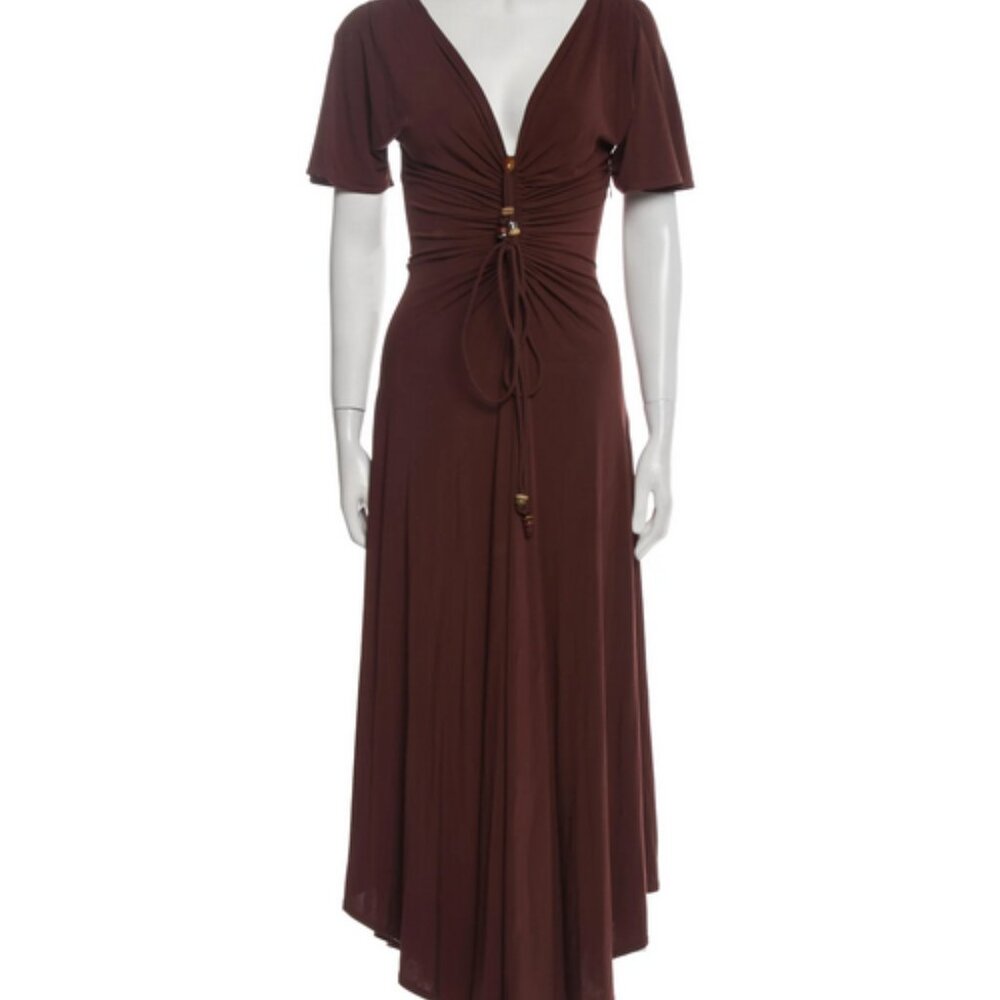 A.L.C. V-Neck Long Dress - Nina